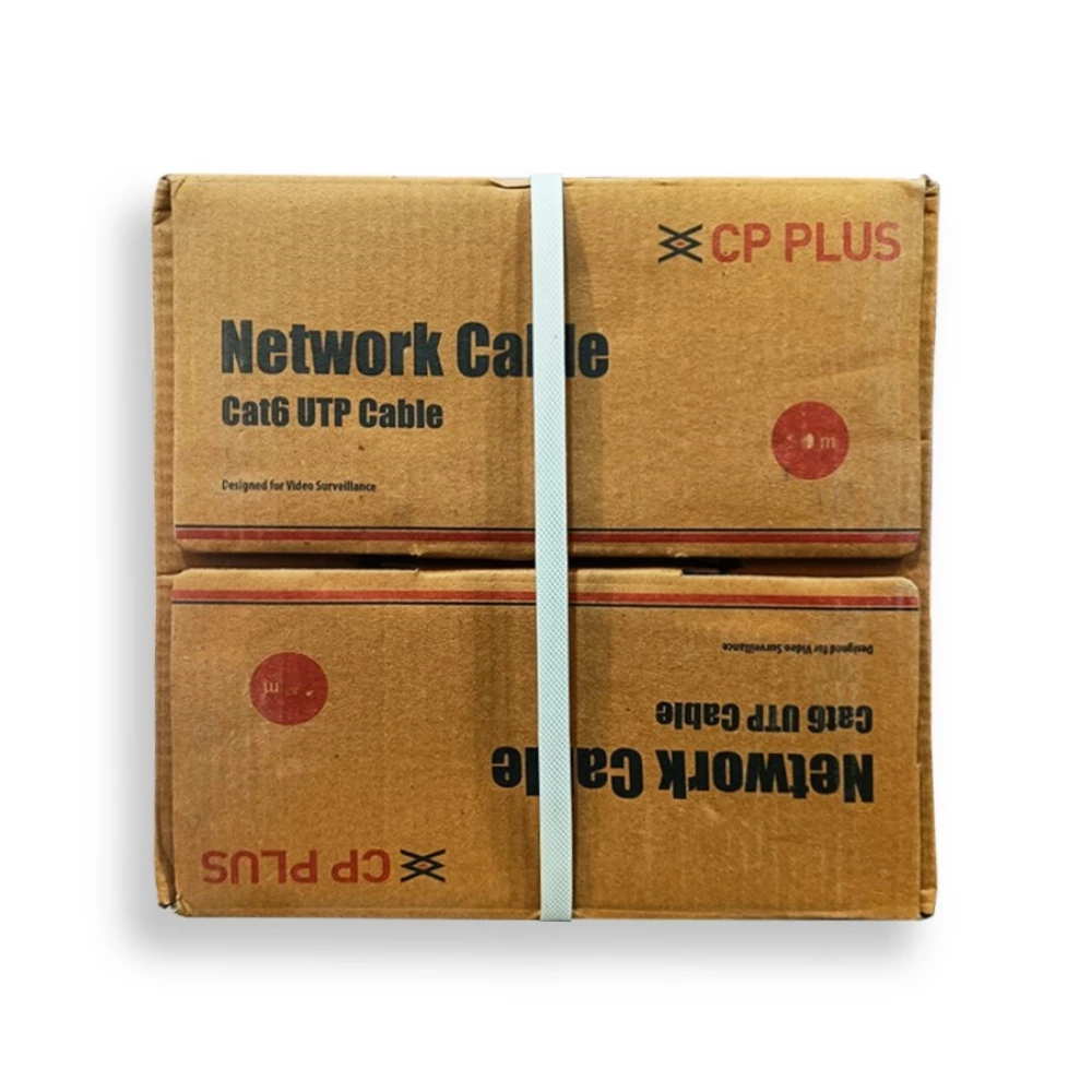 Cp-plus CAT6 Lan Cable 305m (Grey) 24 AWG